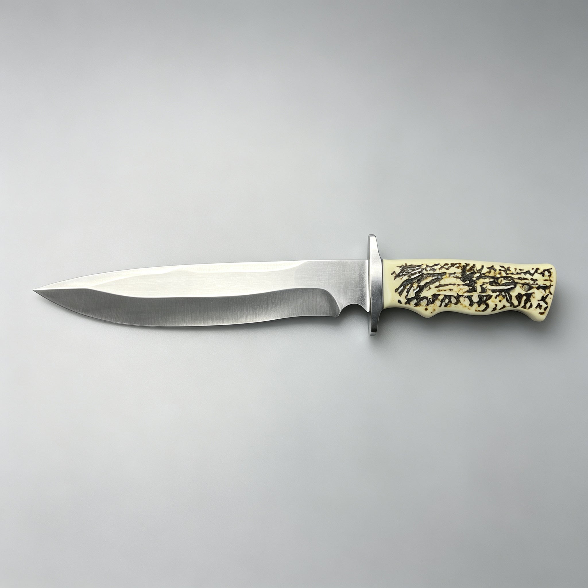 J18 Fixed Blade Outdoor Knife - 3R13 Stainless Steel Color Handle 310mm