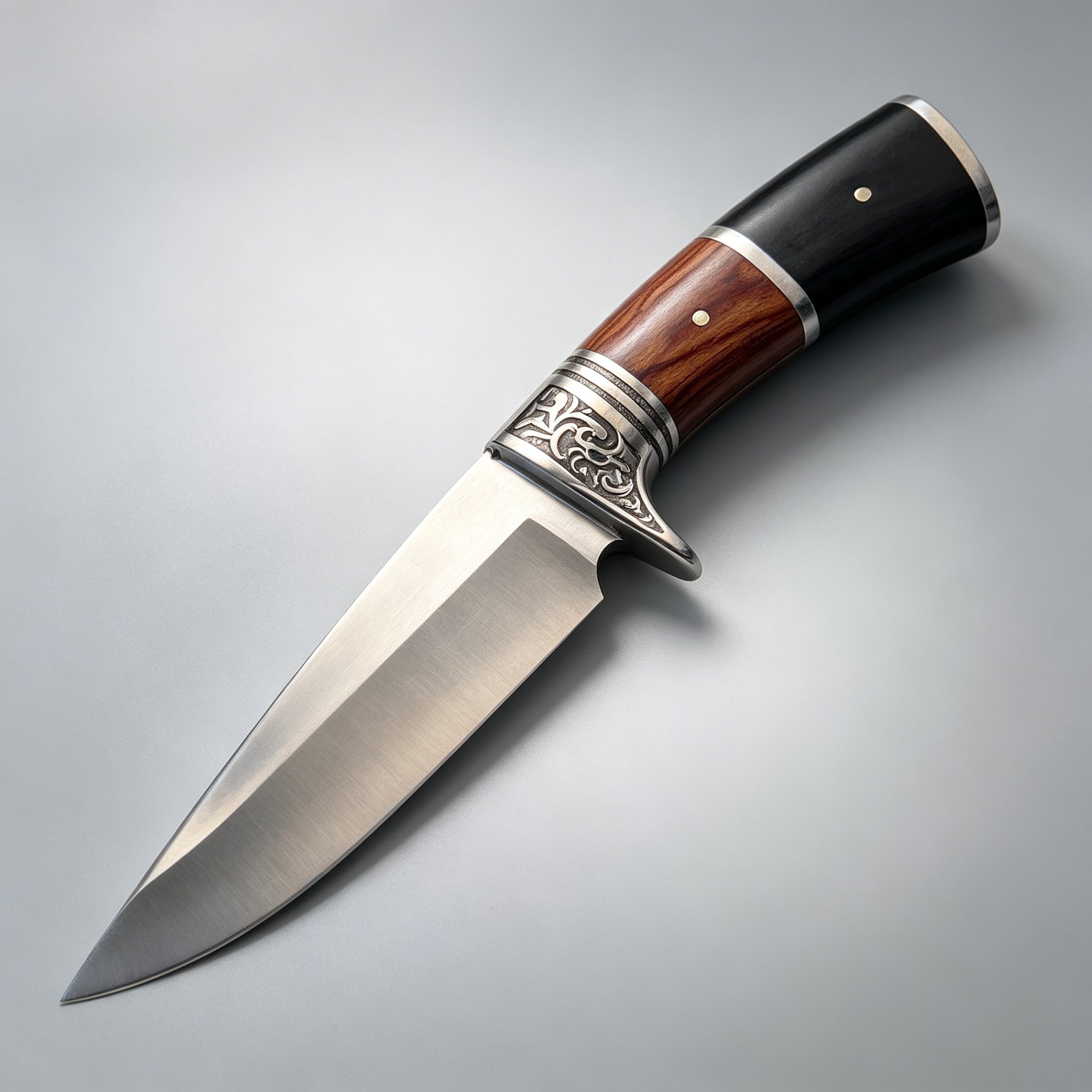 J01 Fixed Blade Outdoor Knife - 3R13 Stainless Steel 315mm — view 2