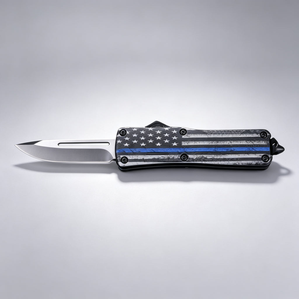 F145-3 Folding Knife Double-Edge Serrated – 170mm · 210g