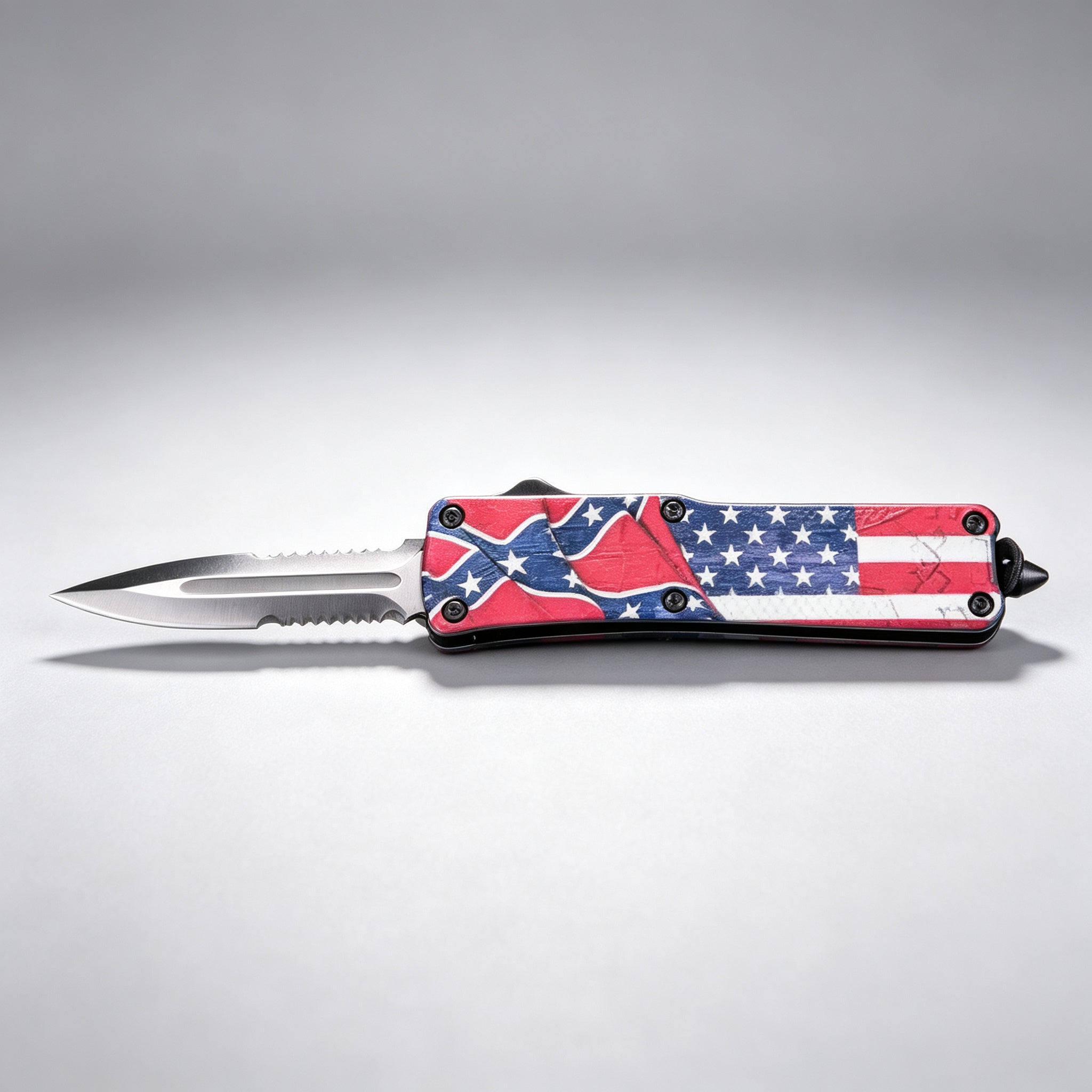 F145-4 Folding Knife Double-Edge Serrated – 170mm · 210g