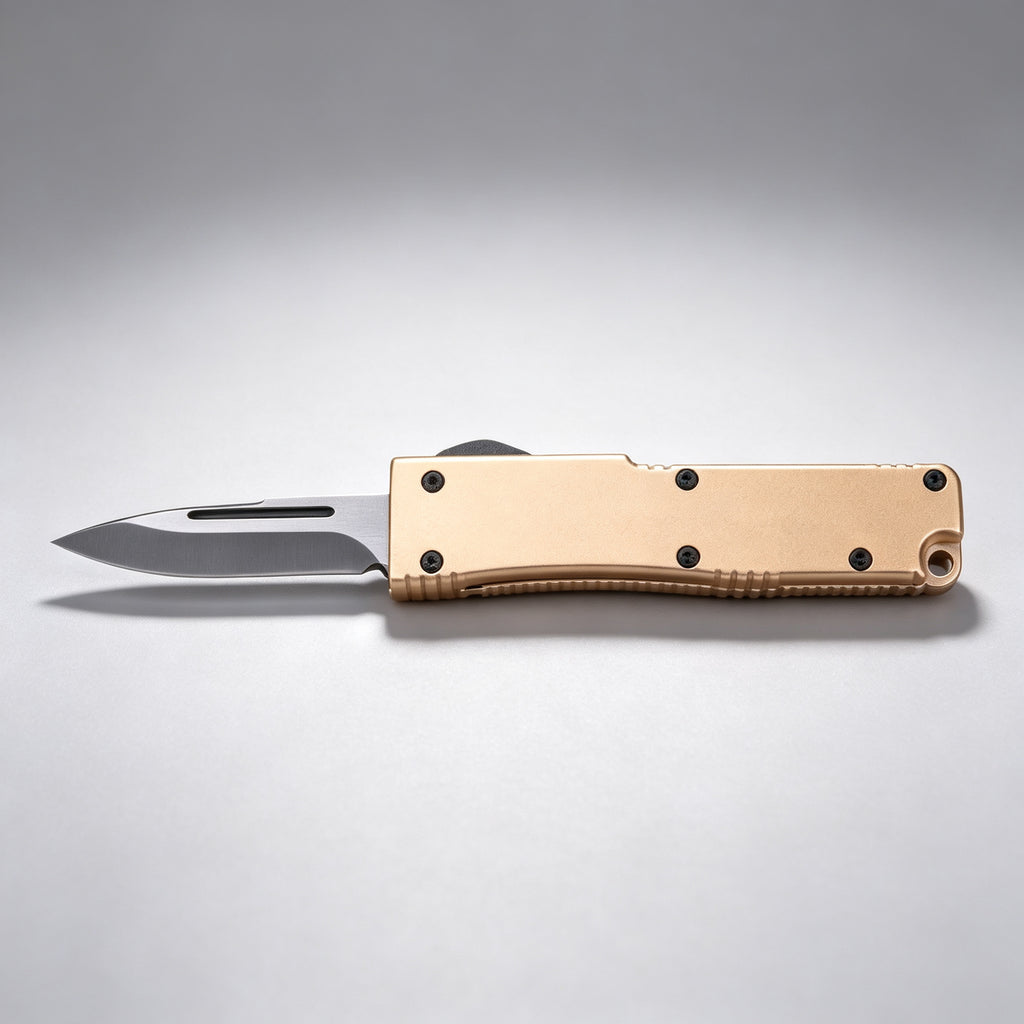 F146-6 Folding Knife Double-Edge Serrated – 170mm · 210g