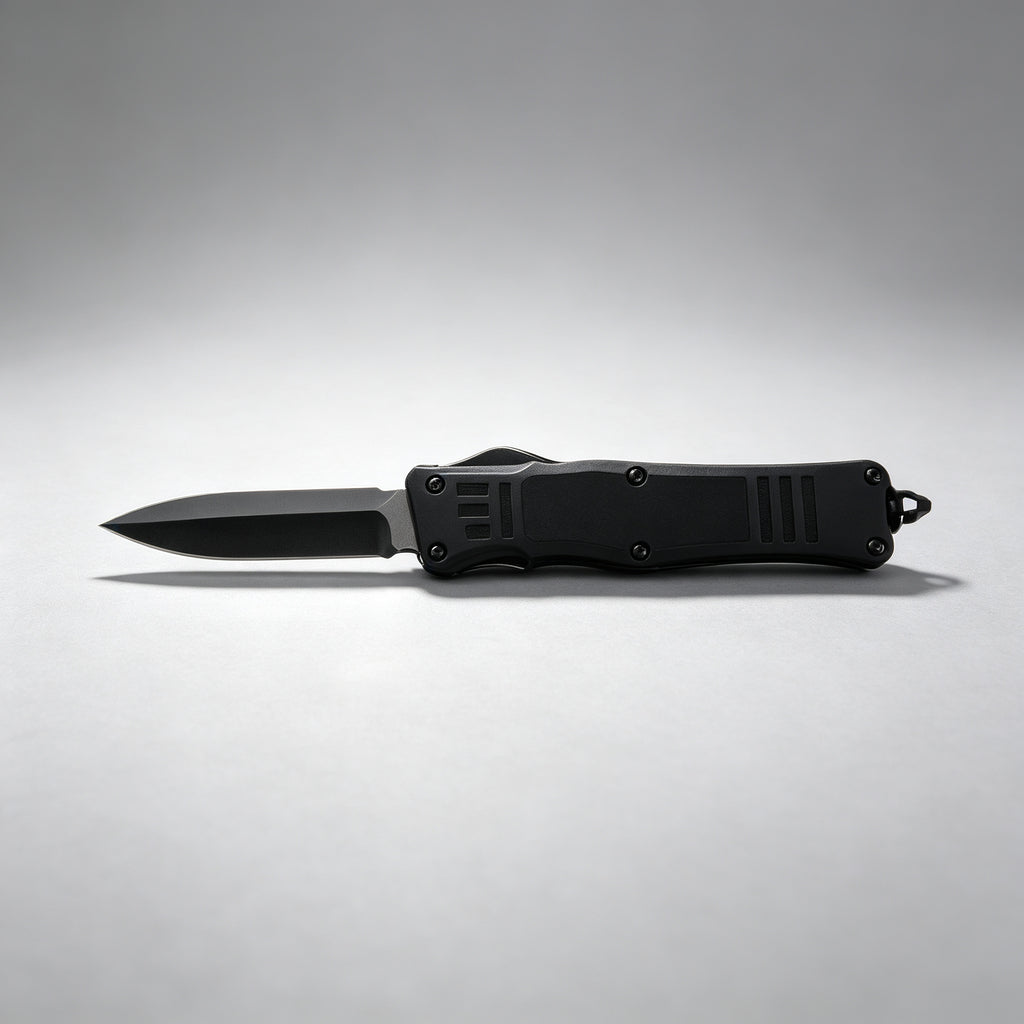 F181. Folding Knife Double-Edge Large – 216mm · 235g