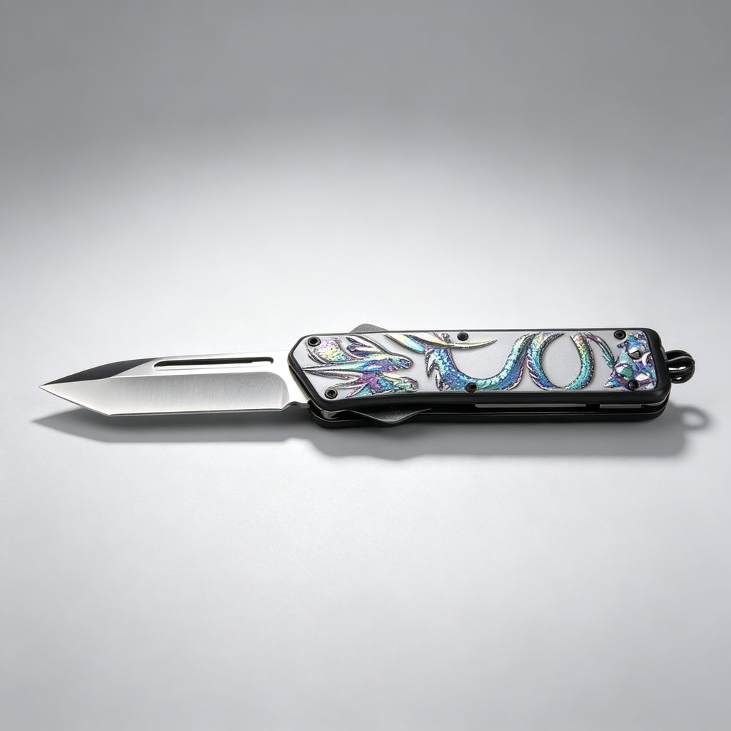 F185 Folding Knife Double-Edge Large – 227mm · 220g
