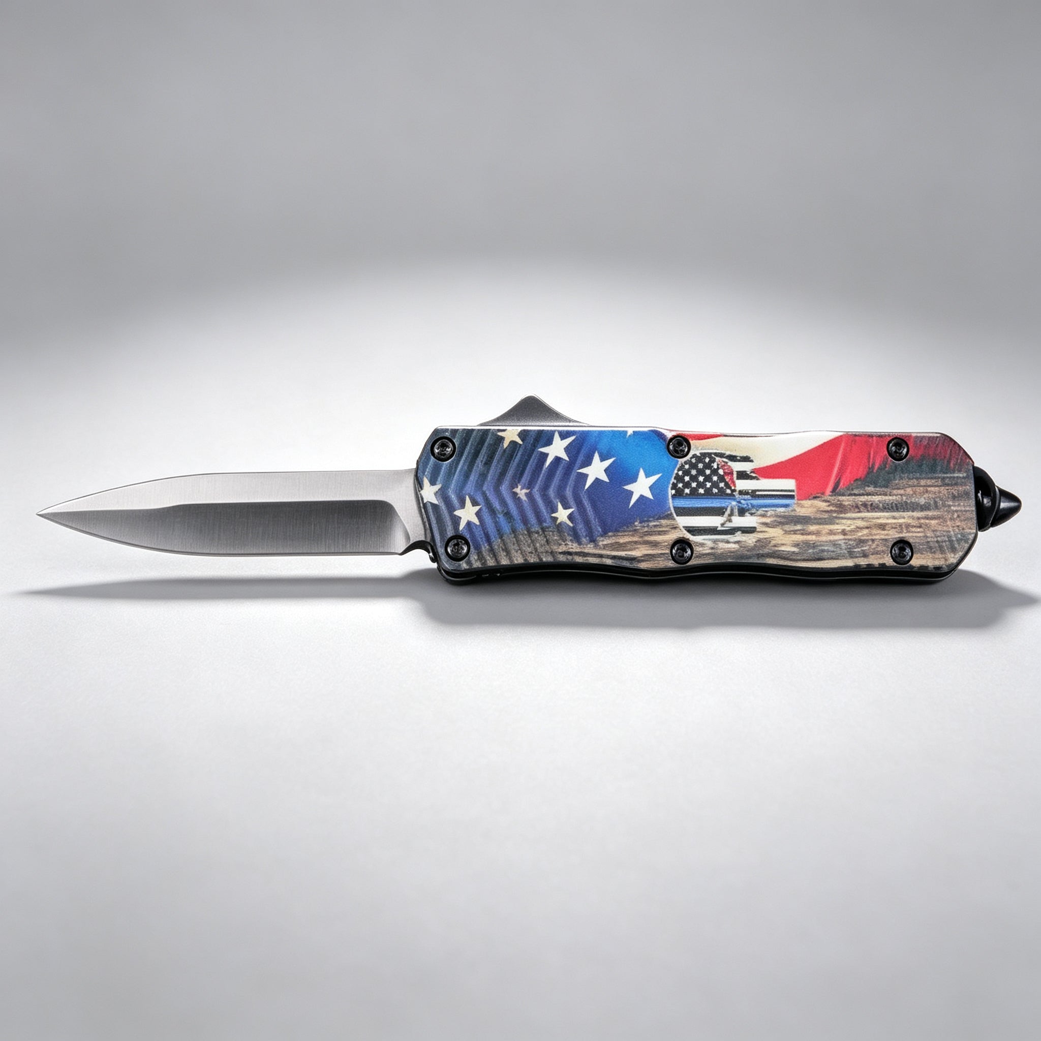 F145-9 Folding Knife Double-Edge Serrated – 170mm · 210g