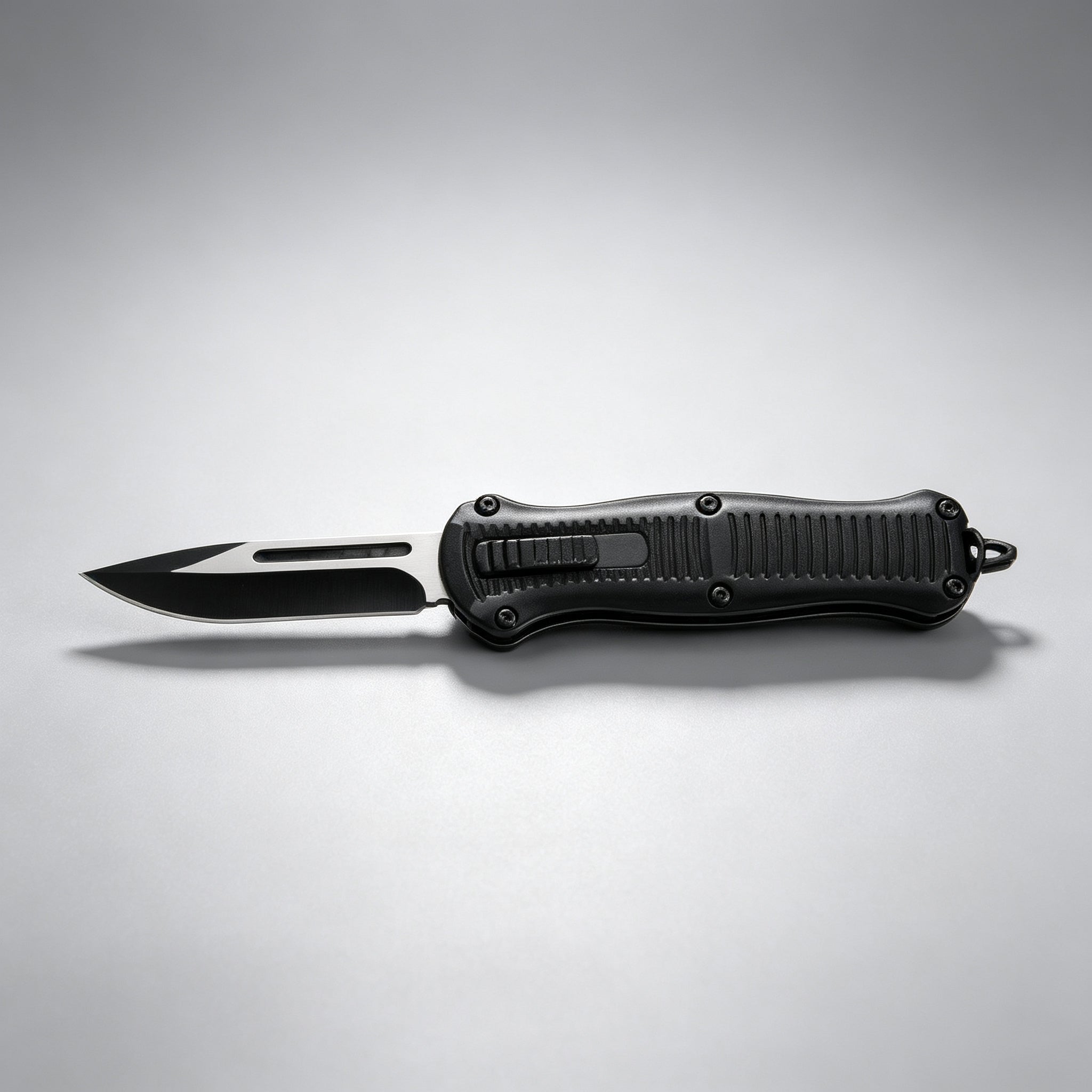 F180. Folding Knife Double-Edge Small – 168mm · 129g