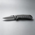 F220 Bearing Folding Knife Black & White Handle – 226mm · 162g