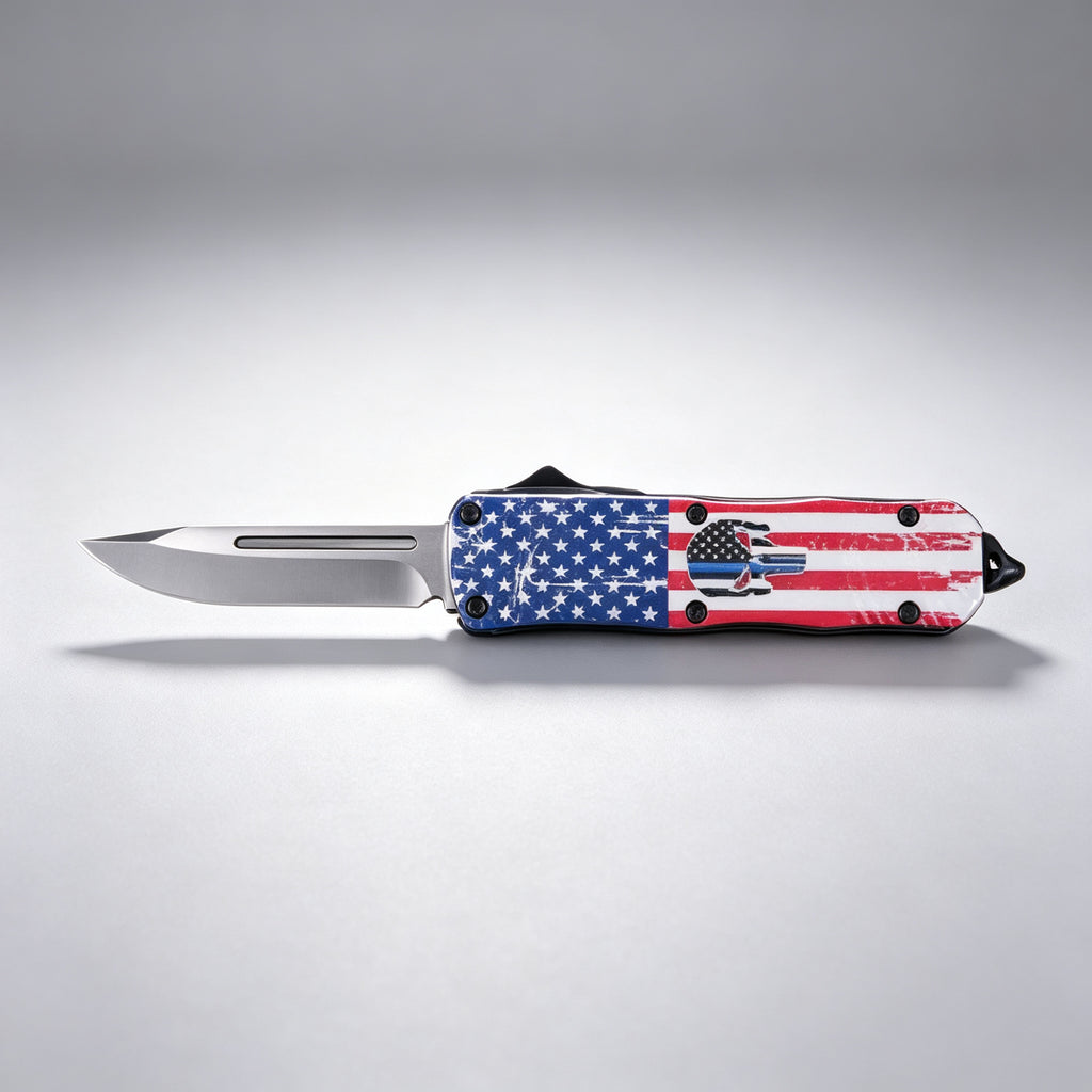 F146-3 Folding Knife Double-Edge Serrated – 170mm · 210g