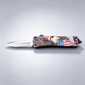 F145-1 Folding Knife Double-Edge Serrated – 170mm · 210g