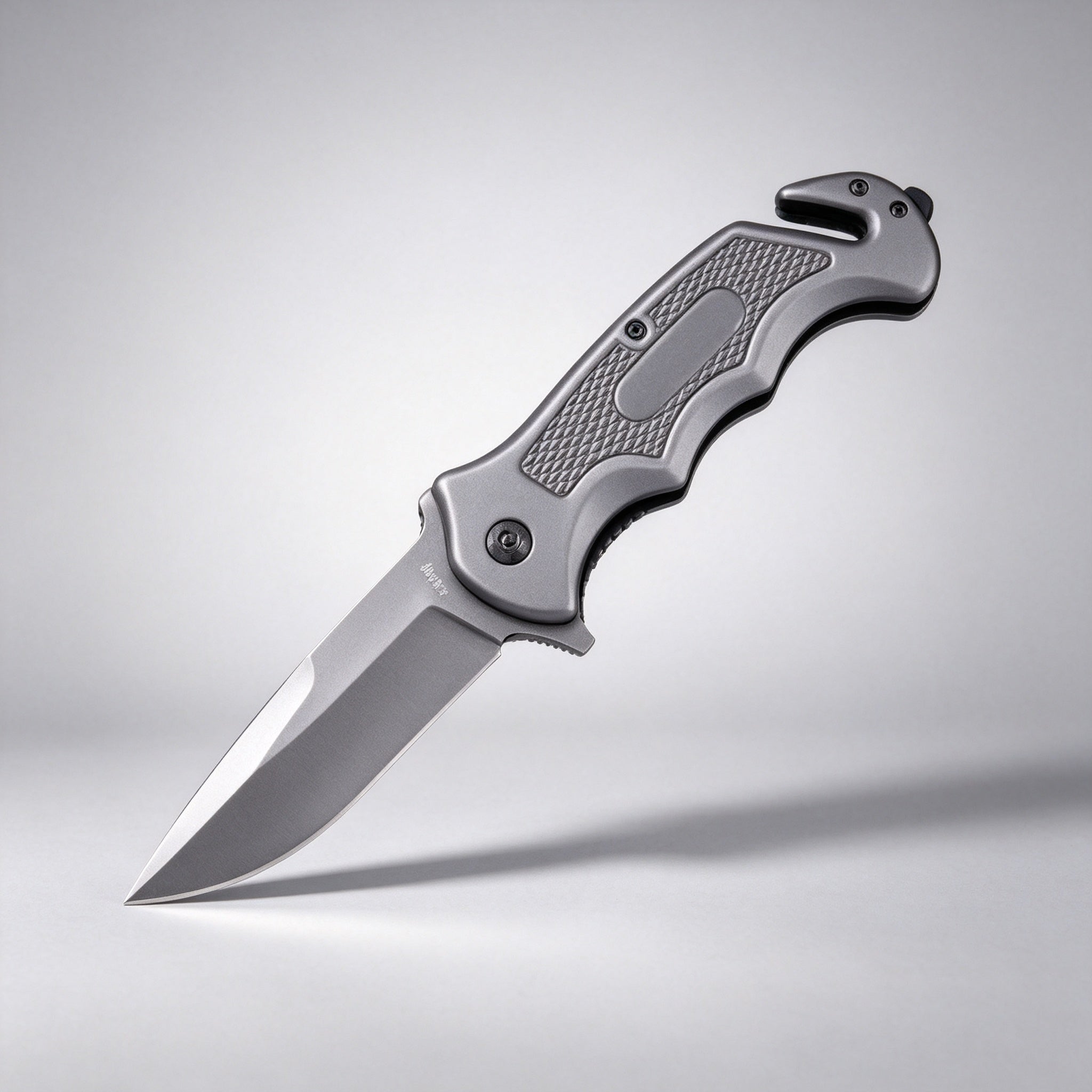 F158 Folding Knife Double-Edge Serrated – 207mm · 258g