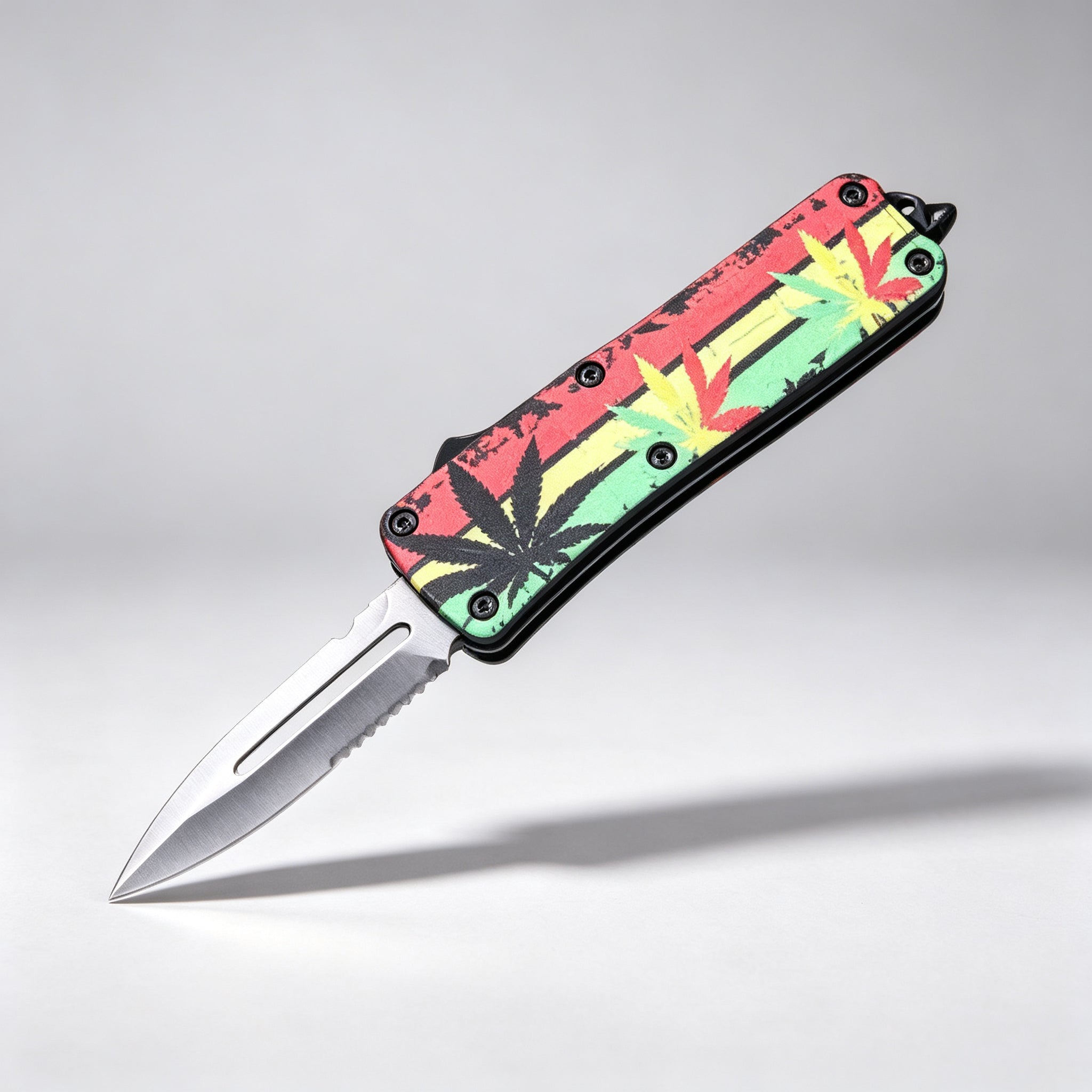 F145-8 Folding Knife Double-Edge Serrated – 170mm · 210g