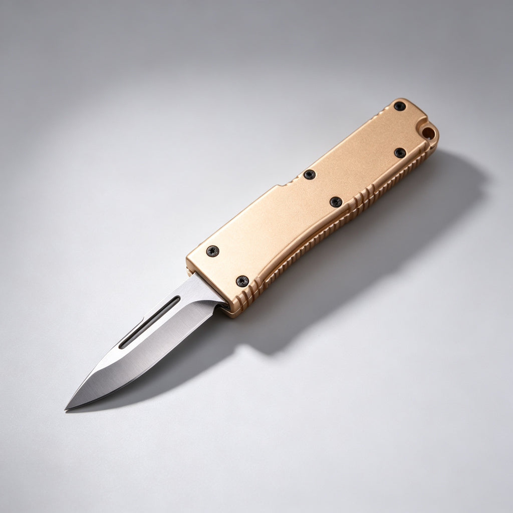F146-6 Folding Knife Double-Edge Serrated – 170mm · 210g