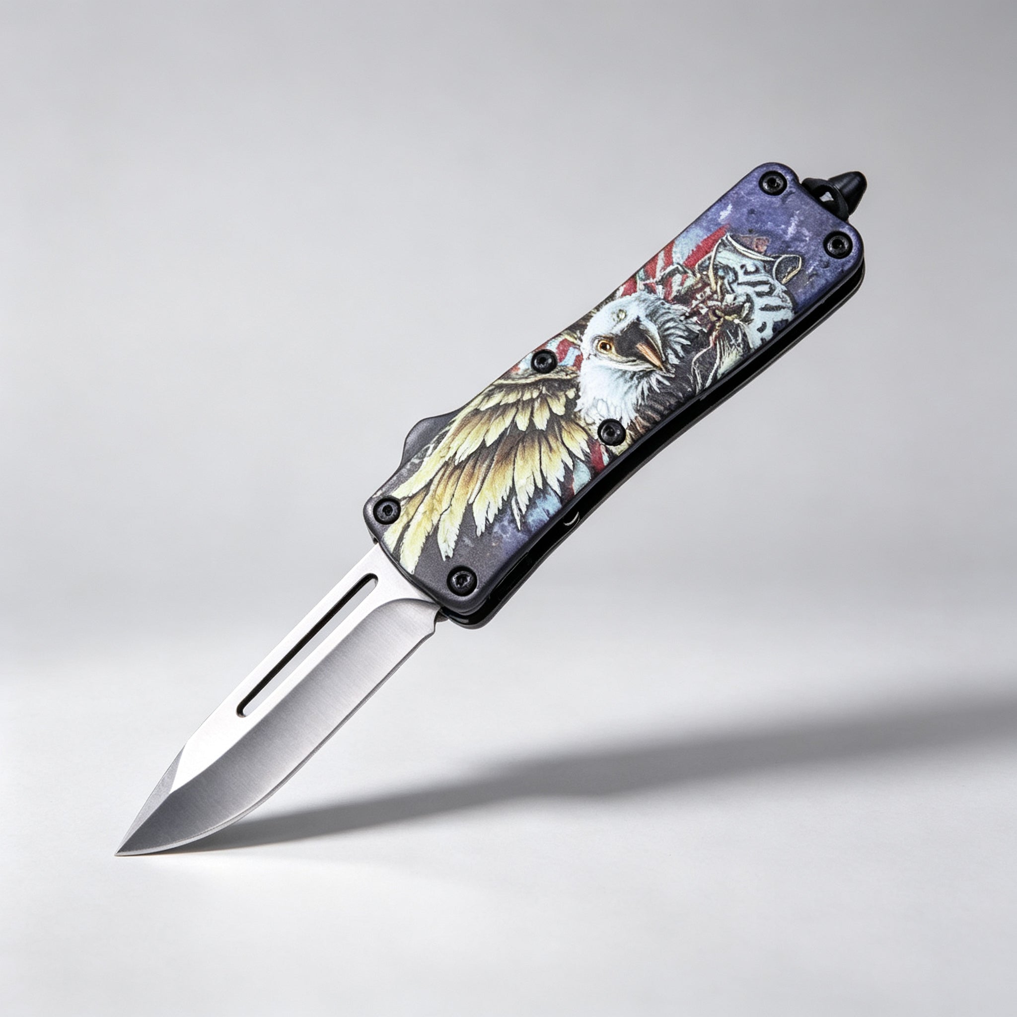 F145-2 Folding Knife Double-Edge Serrated – 170mm · 210g