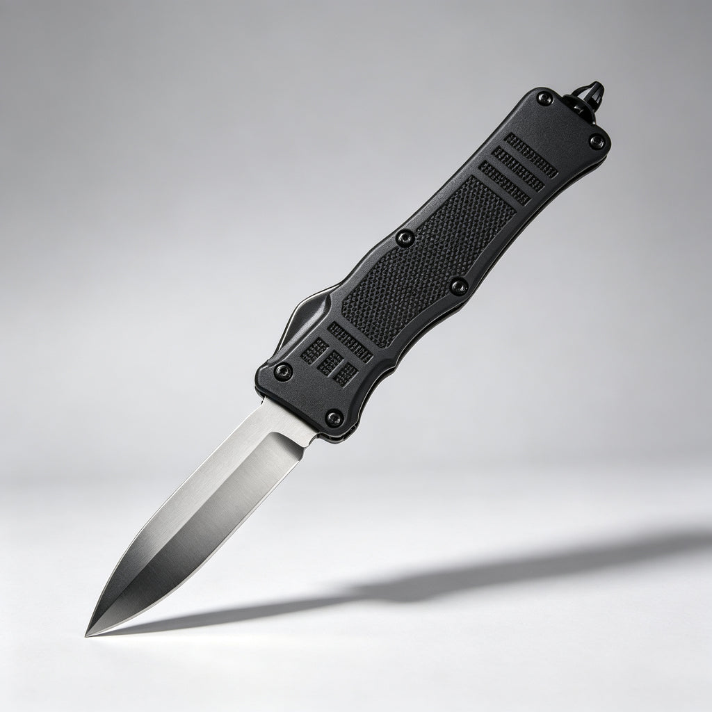 F181. Folding Knife Double-Edge Large – 216mm · 235g