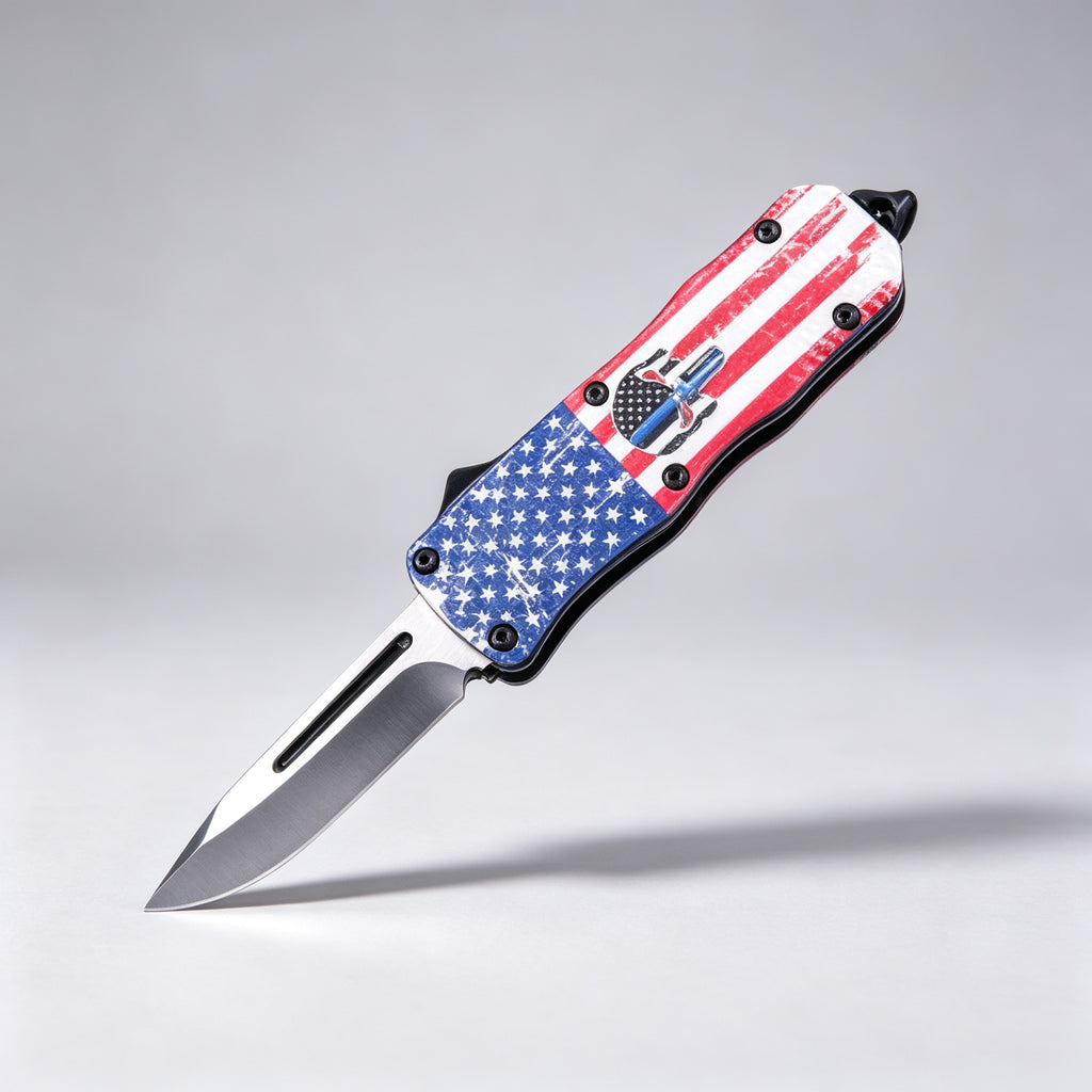 F146-3 Folding Knife Double-Edge Serrated – 170mm · 210g
