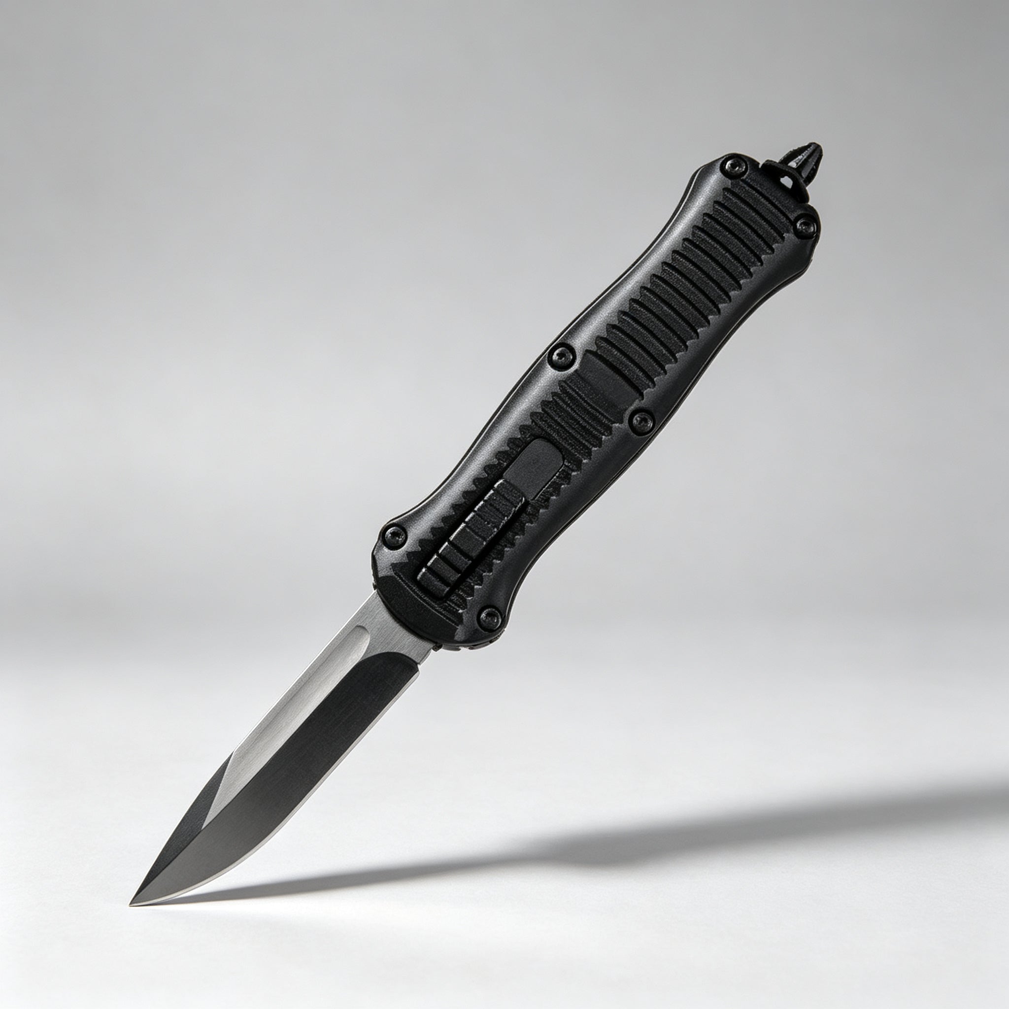 F180. Folding Knife Double-Edge Small – 168mm · 129g