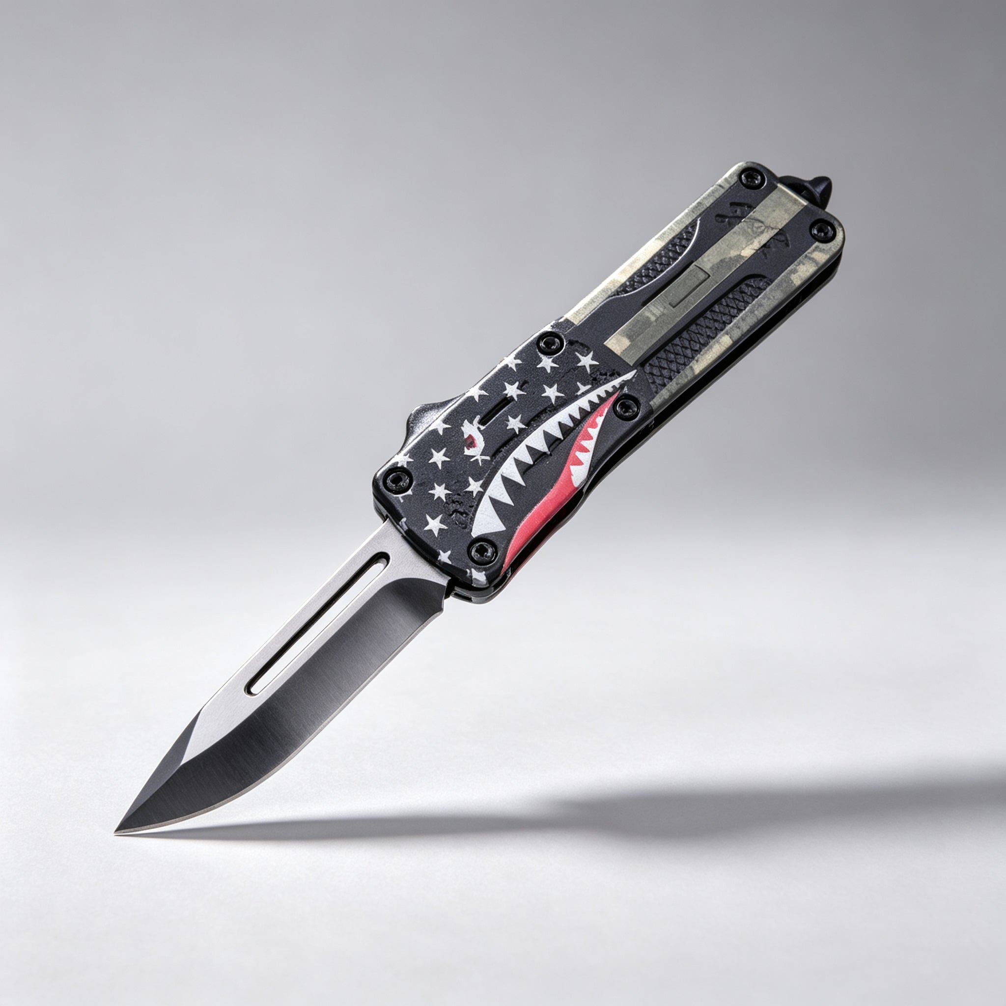 F139 Folding Knife Double-Edge Serrated – 170mm · 227g