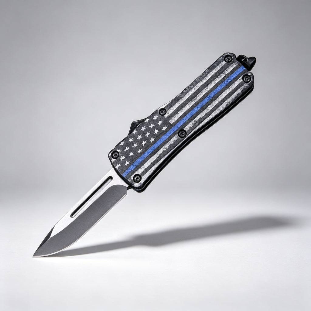 F145-3 Folding Knife Double-Edge Serrated – 170mm · 210g