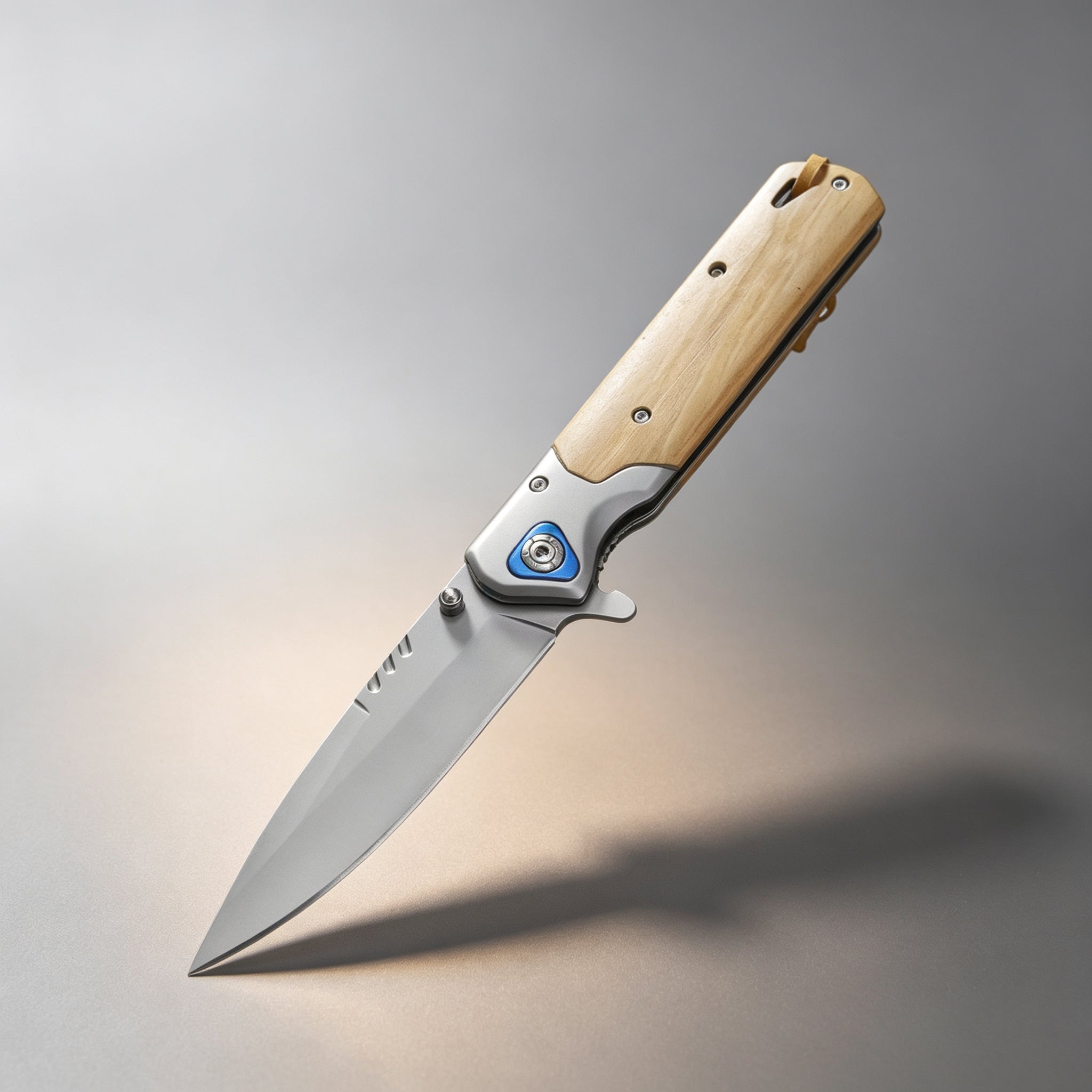 F213 Bearing Folding Knife Sandblasted Handle – 200mm · 142g