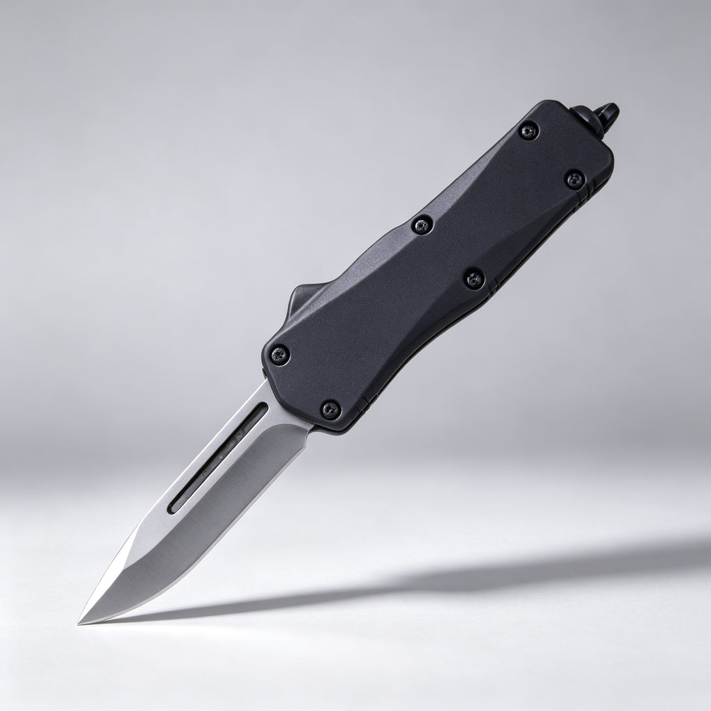 F155 Folding Knife Double-Edge Serrated – 175mm · 204g