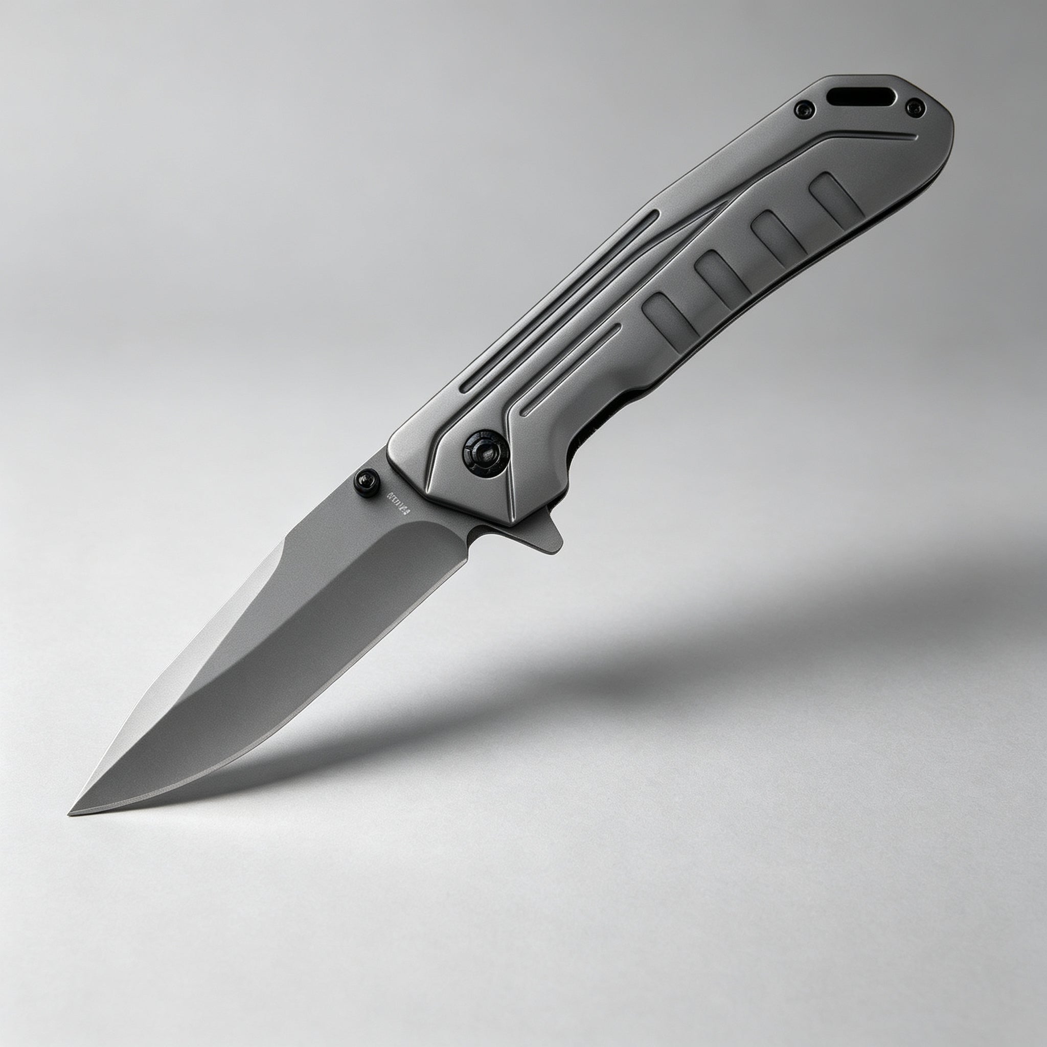 F220 Bearing Folding Knife Black & White Handle – 226mm · 162g