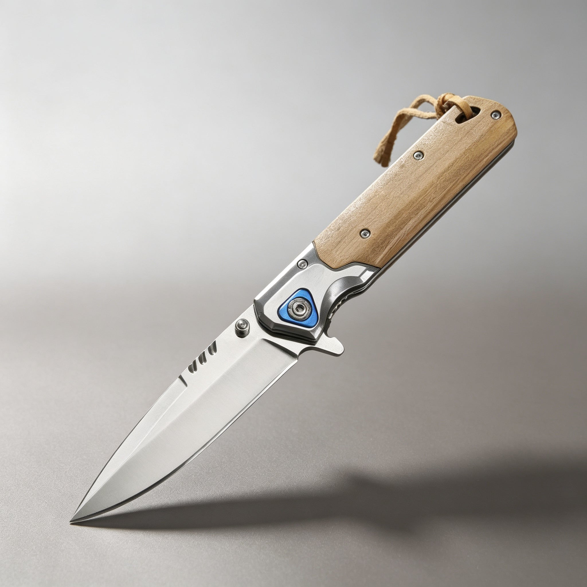 F213 Bearing Folding Knife Black Handle – 200mm · 142g