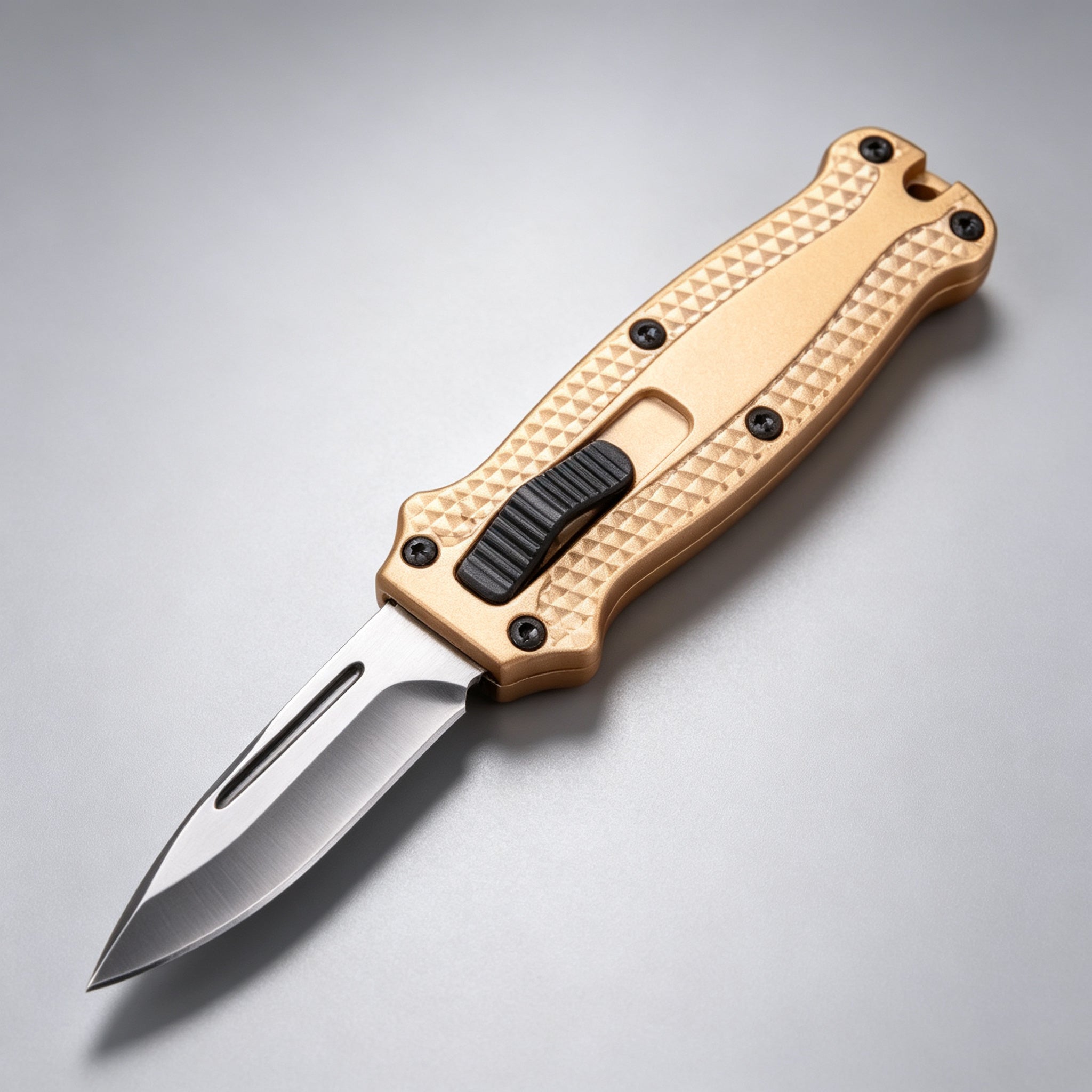 F147 Folding Knife Double-Edge White – 130mm · 59.5g