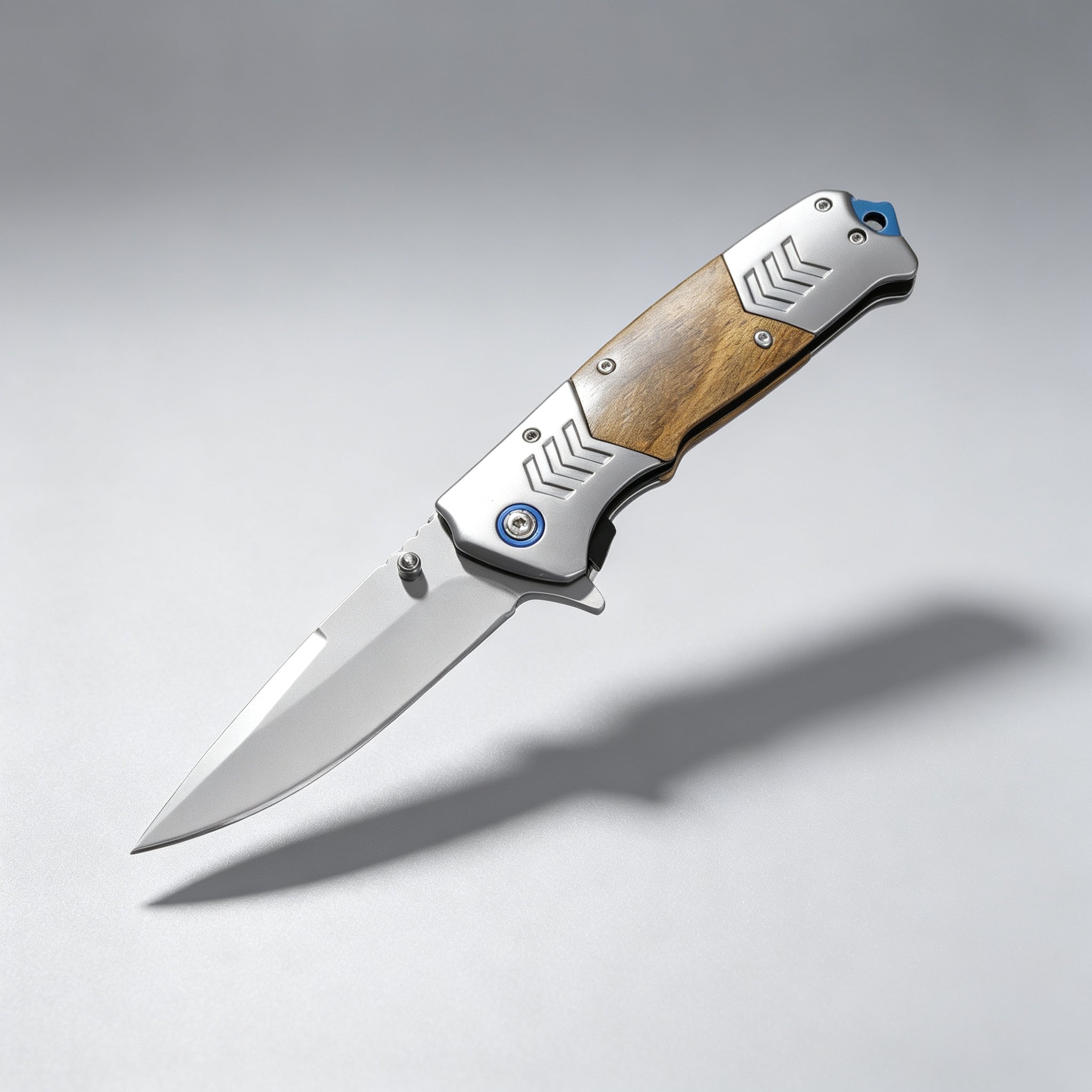 F220 Bearing Folding Knife Red Handle – 226mm · 162g