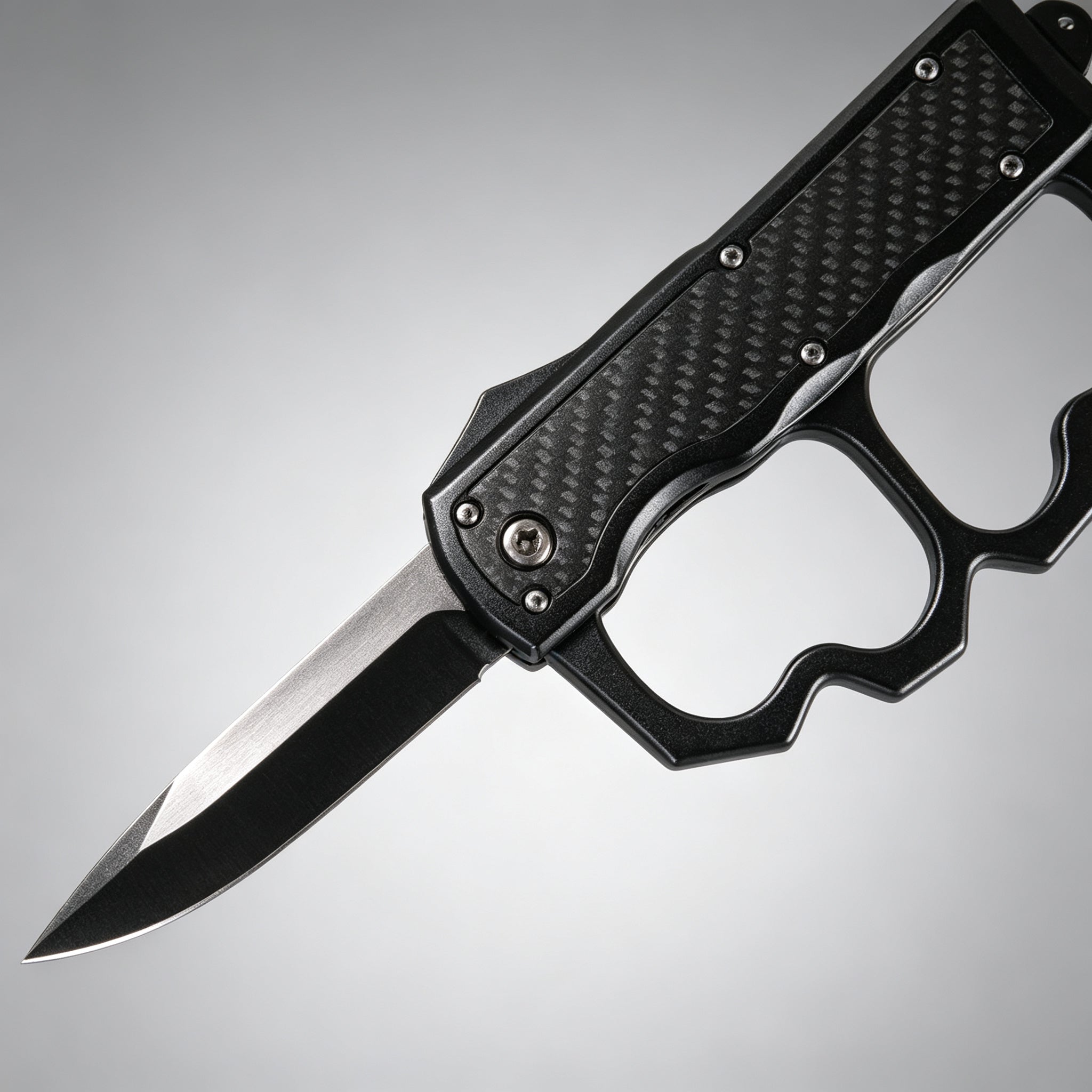 F138 Folding Knife Double-Edge Serrated – 170mm · 199g