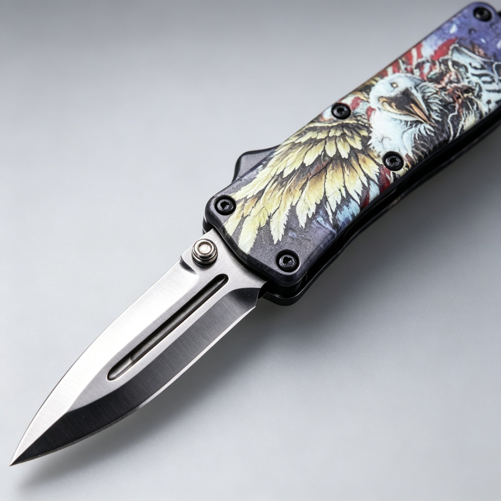 F145-2 Folding Knife Double-Edge – 170mm · 210g