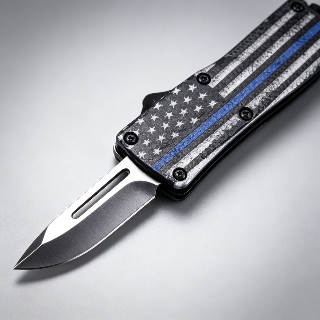 F145-3 Folding Knife Double-Edge Serrated – 170mm · 210g