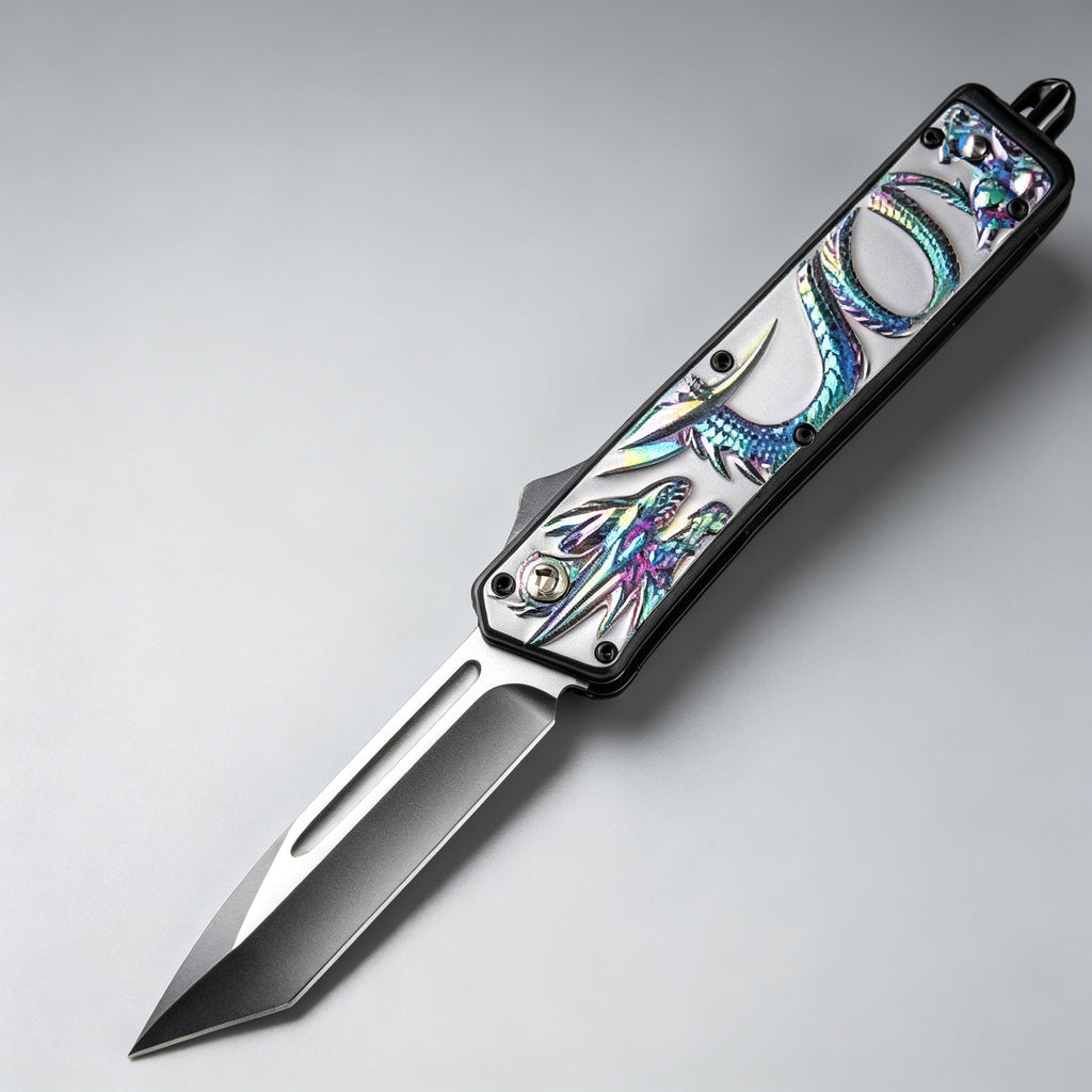 F185 Folding Knife Double-Edge Large – 227mm · 220g