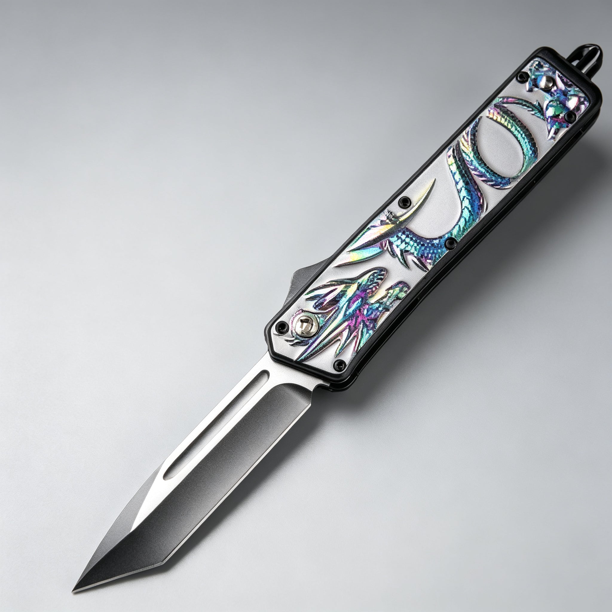 F185 Folding Knife Double-Edge Large – 227mm · 220g