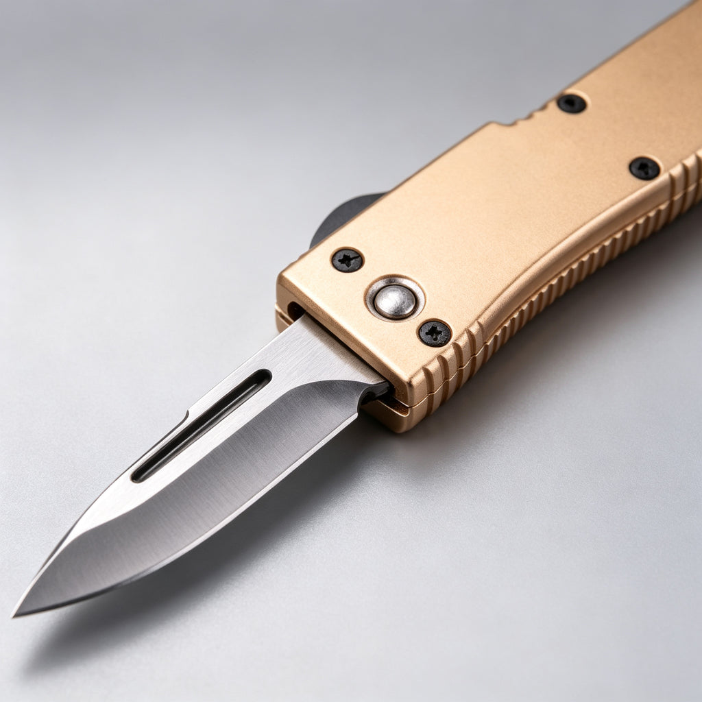F146-6 Folding Knife Double-Edge Serrated – 170mm · 210g