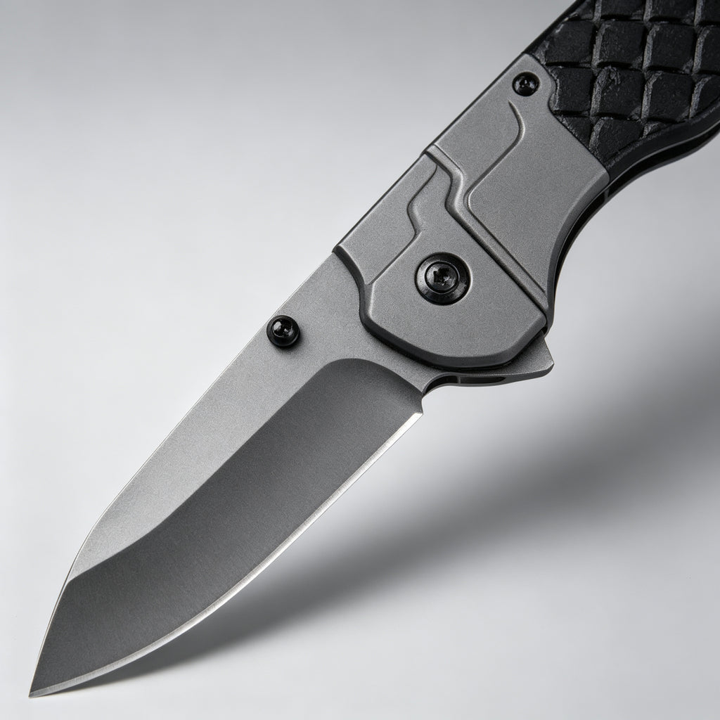 F184-1 Folding Knife Double-Edge Medium – 197mm · 185g